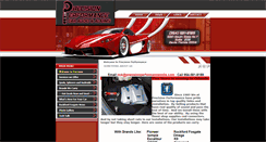 Desktop Screenshot of precisionperformanceonline.com